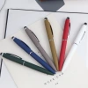 Factory direct sales of metal touch pens, ballpoint pens, high-end gifts, metal pens with high appearance level, gift pens and medium oil pens Specification image